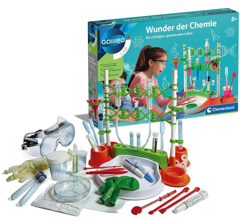 Clementoni Galileo Lab – Experimentierkasten Chemie für Kinder
