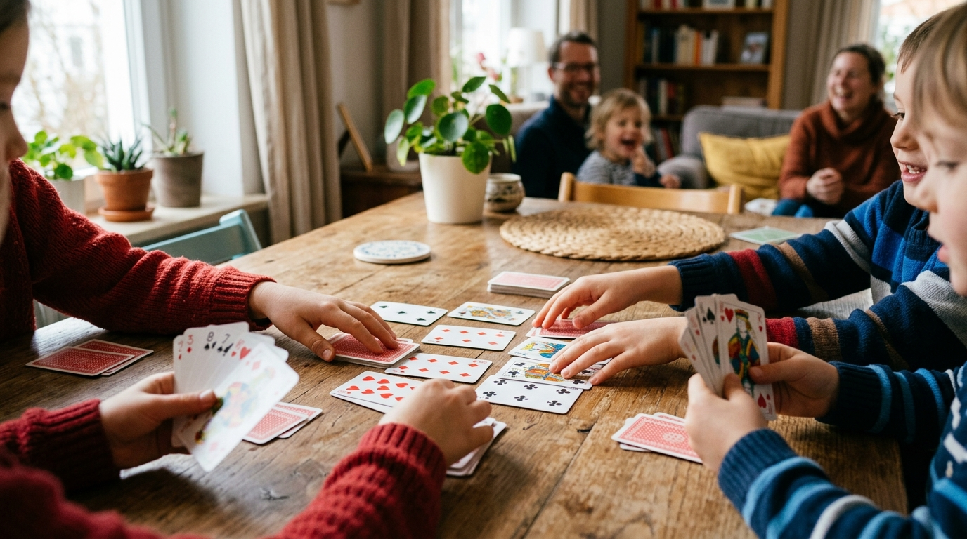 Kartenspiele für Kinder: SKYJO, Skip-Bo & Co. im Vergleich – was passt ab welchem Alter?