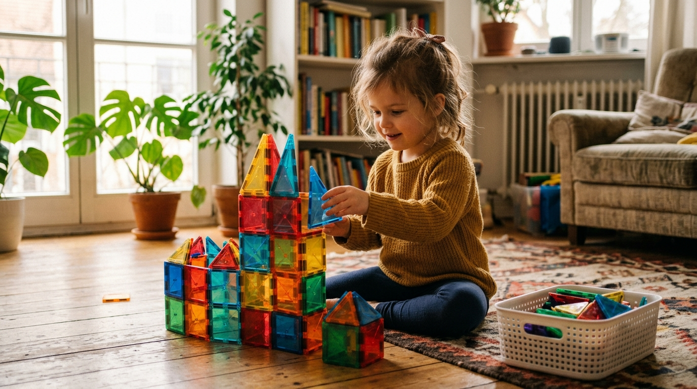 Magnetische Bausteine im Vergleich: Magna-Tiles, Geomag & Alternativen