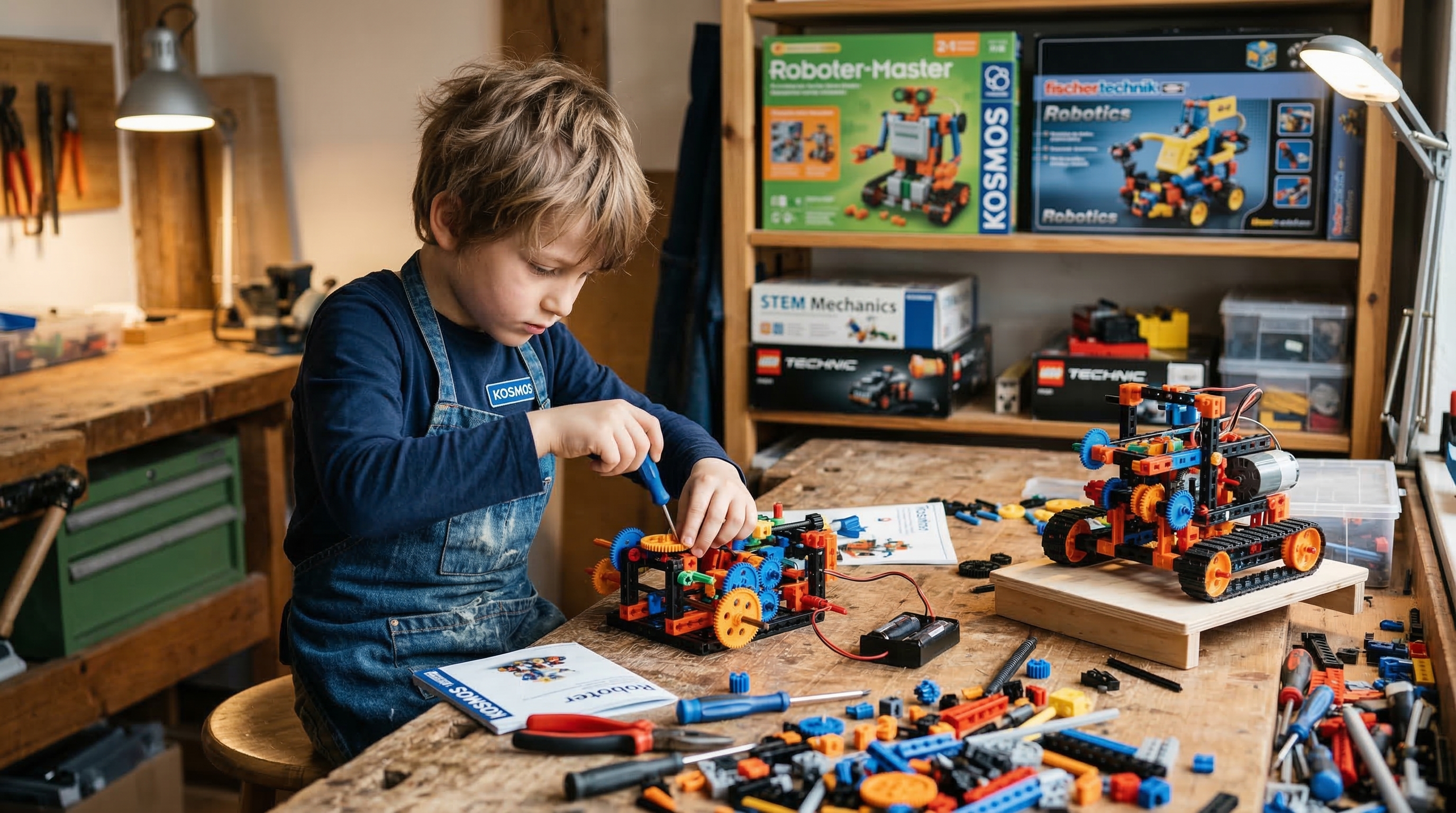 Maker-Werkstatt für Kinder: Die besten Bausätze und Experimentierkästen 2026