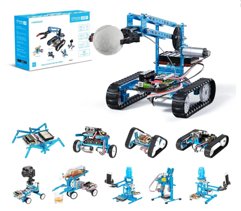 Makeblock Ultimate Robot Kit – Fortgeschrittenen-Bausatz mit Metallteilen